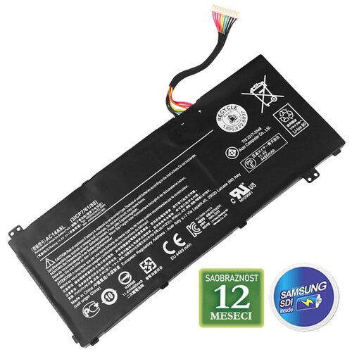  Za laptop acer aspire VN7-591 / AC14A8L 11.4V 51Wh / 4465mAh Cene