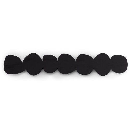 Spinder Design Črn kovinski stenski obe&amp;scaron;alnik Tumulo &amp;ndash; Slike