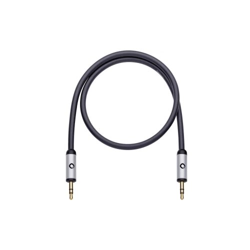  audio priključni kabel [1x 3,5 mm banana utikač - 1x 3,5 mm banana utikač] 0.50 m crna pozlaćeni kontakti Oehlb Cijene