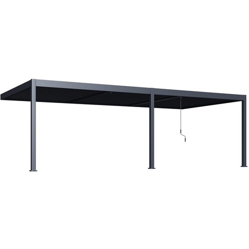 Pergole Bioklimatska pergola INTRO DUO 8×4 m, aluminij – pritrditev na steno Cene