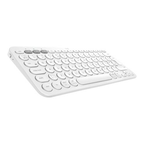 Logitech K380 bluetooth multi-device US bela tastatura Slike