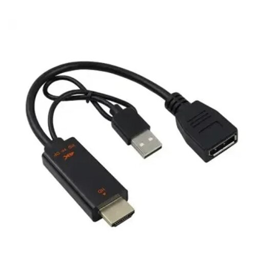 Kettz HDMI M. na Displayport M. F. Konvertor H2DP-023 0.23CM 4K 60Hz Slike