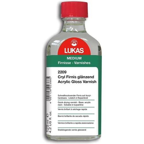 Lukas Surface Preparation and Varnish Glass Bottle Boja 125 ml