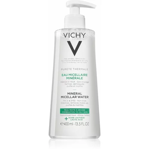 Vichy Pureté thermale mineral water for oily skin mineralna micelarna vodica za mastno kožo 400 ml
