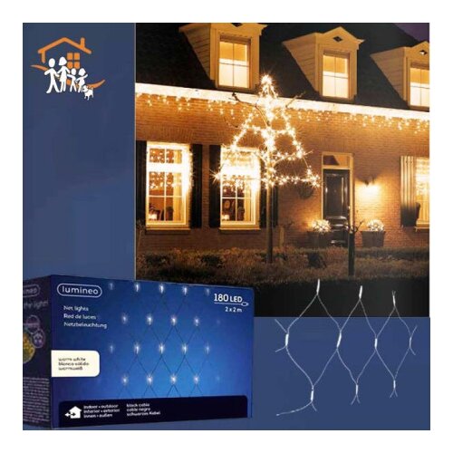  Novogodišnje LED net sijalica 200x200cm 180L0 35kgs ( 494884 ) Cene