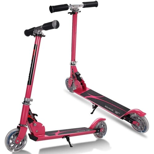 Costway Zložljiva otro&amp;scaron;ka skiro z LED-kolesi, nosilnost 70 kg, (5000492646) Slike