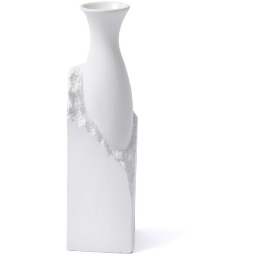 Hanah home vaza LCA0009, 10x10x35 cm, bijela Slike