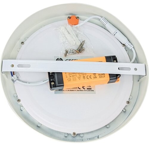  LED plafonsko svetlo FENIX LED/12W/230V 3800K prečnik 17 cm snežno belo Slike