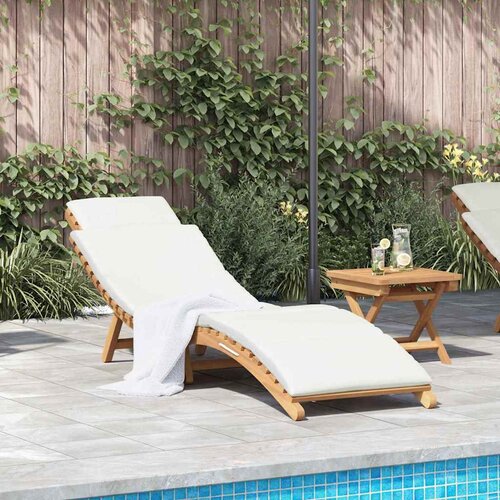  Suncobran za vrt Smeđa 198 x 55 x 58,5 cm Čvrsto teak drvo Cijene