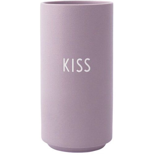 Design Letters ljubičasta porculanska vaza Kiss, visina 11 cm Cijene