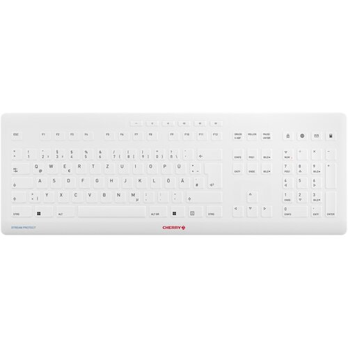 Cherry keyboard stream protect wireless [de] white&amp;quot; Slike