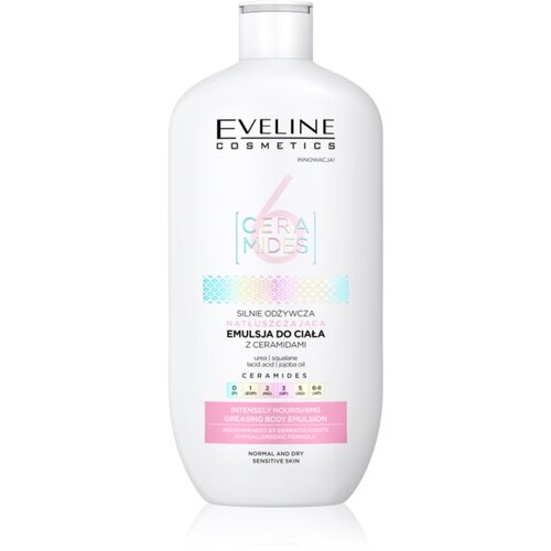 Eveline Cosmetics 6 Ceramides emulzija za telo za normalno in suho kožo 350 ml Cene