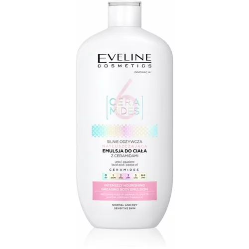 Eveline Cosmetics 6 Ceramides emulzija za telo za normalno in suho kožo 350 ml
