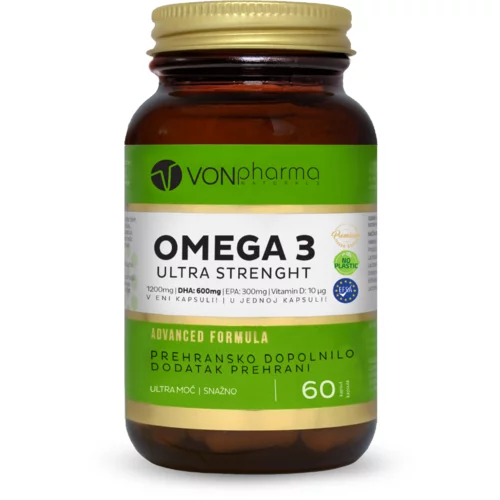  Vonpharma Omega 3 Ultra Strenght 600mg DHA, kapsule