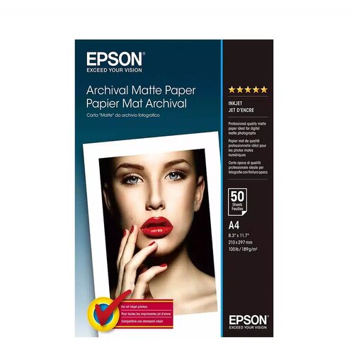 Epson Foto papir Mat Premium A4 - 50 listova - C13S041342 Cene