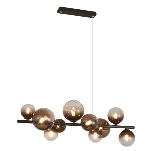 Brilagi led luster na sajli milla 10xG9/3W/230V braon/dimljeno braon Slike