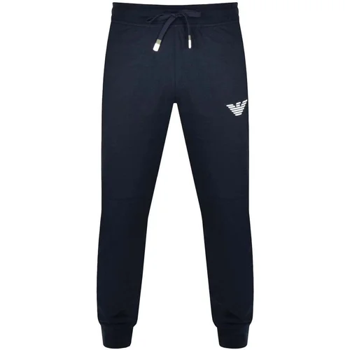 Emporio Armani Lounge Logo Joggers Navy Plava