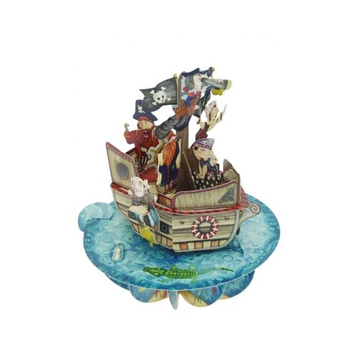 Santoro Pirouettes - Čestitka 3D - Pirouettes, Pirate Ship Cene