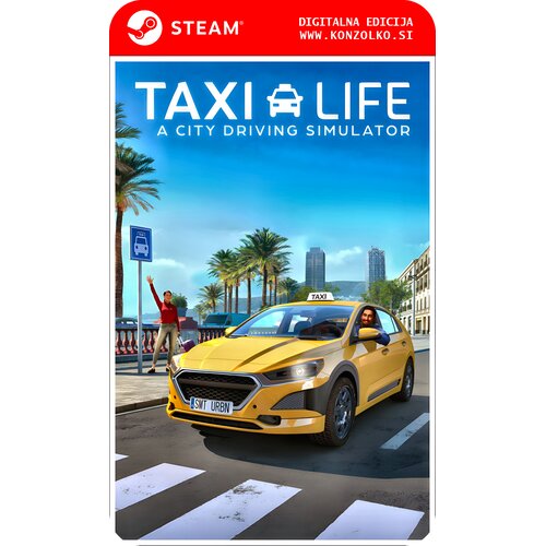  Taxi Life a City Driving Simulator Delivery Driver dodatek za igro - Steam koda brez &amp;scaron;katlice (WINDOWS PC) Slike