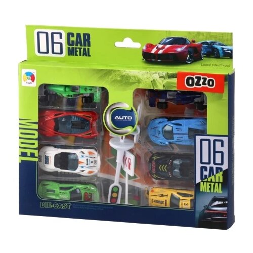 Ozzo Car metal, igračka, set metalnih vozila, 994 Cene