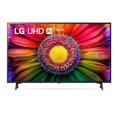 Lg 43UR80003LJ Smart LED TV, 108 cm, 4K Ultra HD, HDR, webOS ThinQ AI