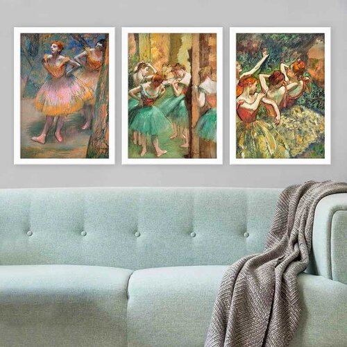 Wallity Set uramljenih slika 3BC_UN2684790, 3 Dela Cene