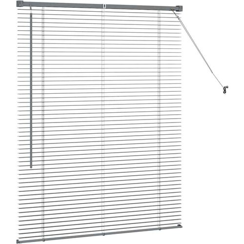  Venecijanski zastore Tamno siva 130 x 105 cm Aluminij Slike