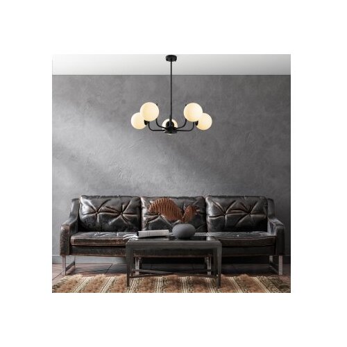Opviq Luster Antler-13768, 69 cm, IP20, Crno-bijelo Slike