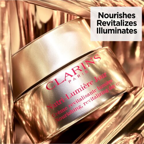 Clarins Nutri-Lumi&amp;egrave;re Revitalizing Day Cream poživljajoča dnevna krema 50 ml za ženske Slike