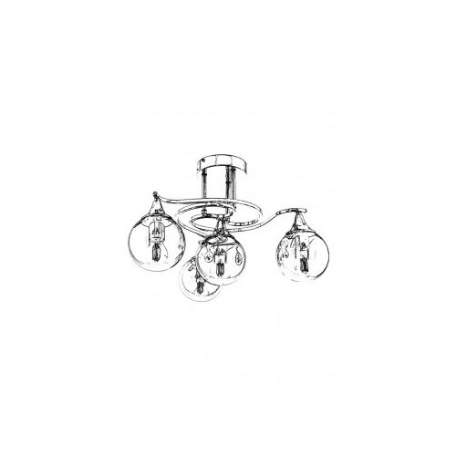 Opviq Luster AV 1761 4K, metal, siva Cene