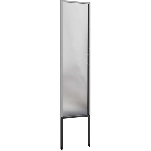  Privatnost u vrtu Srebrno 32 x 140 cm Nehrđajući čelik Slike