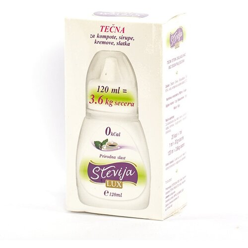 STEVIJA LUX tečni stoni zaslađivač stevia lux 120ml Cene