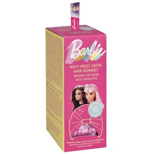 Glov barbie satenski peškir za kosu sa dva lica pink Cene