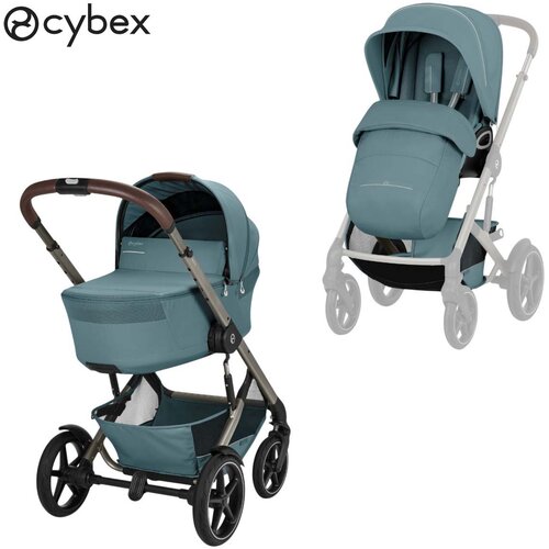 Cybex Gold® dječja kolica talos&trade; s lux sa sklopivom ko&scaron;arom stormy blue (taupe frame) Cijene