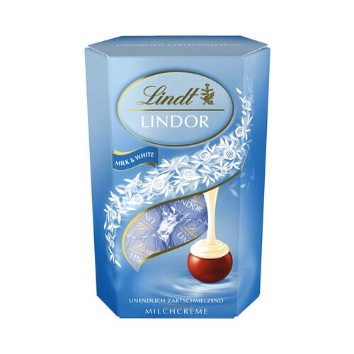 Lindt lindor milk & white Cene
