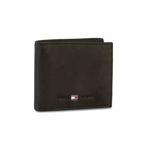 Tommy Hilfiger Velika moška denarnica Johnson Mini Cc Wallet AM0AM00663 Črna
