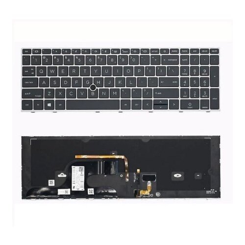  tastatura za laptop hp zbook fury 17 G7 G8 mali enter backlight ( 112402 ) Cene