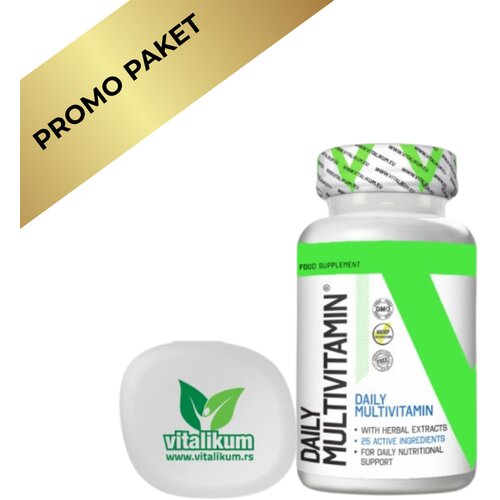 Vitalikum Daily Multivitamin &ndash; Kompleks vitamina i minerala + GRATIS kutijica za tablete Cene