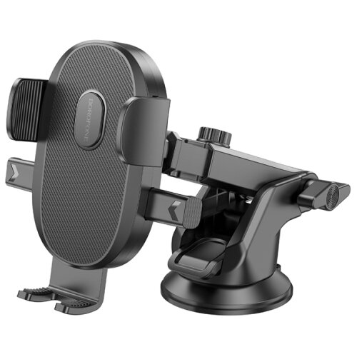 Borofone Univerzalni auto držač nosač za mobitel BH93 Grand one-button car center console black Slike