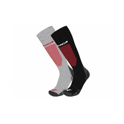  Čarape nordica uni 2.0 2 para grey red-black red 39-41 (m) 42-44 (l) Cene