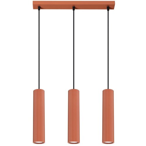 Nice Lamps Opečnato oranžna viseča svetilka Gleam &amp;ndash; Slike