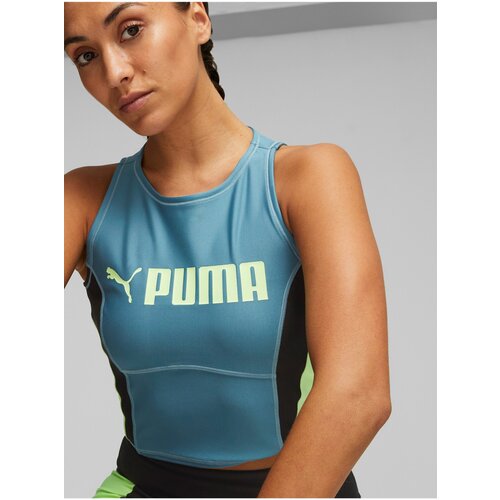 Puma Fit Eversculpt Blue Womens Sports Top - Women Slike