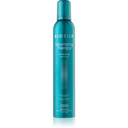 Biosilk Volumizing Therapy Styling Foam pena za lase s srednjim utrjevanjem 360 g Slike