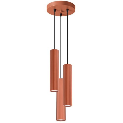 Nice Lamps Opečnato oranžna viseča svetilka &amp;oslash; 19,5 cm Gleam &amp;ndash; Slike