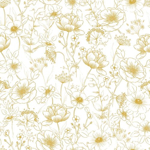 Lilipinso Dječja tapeta 10 m x 50 cm Flowers Botany – Cijene