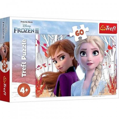 Trefl Snježno kraljevstvo 2: Anina i Elzina čarobna avantura puzzle 60kom - Cijene