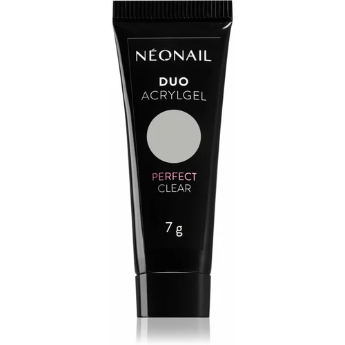 NeoNail Duo Acrylgel Perfect Clear gel za modeliranje nohtov odtenek Perfect Clear 7 g