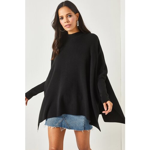 Olalook Sweater - Black - Oversize Slike
