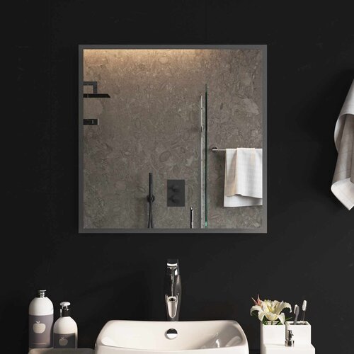 LED kupaonsko ogledalo s ogledalom *Transparent*an 60 x 60 cm Slike