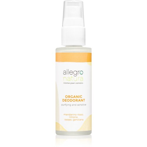 Allegro Natura Red Mandarine & Lemon Purifying & Sensitive Deodorant Cene